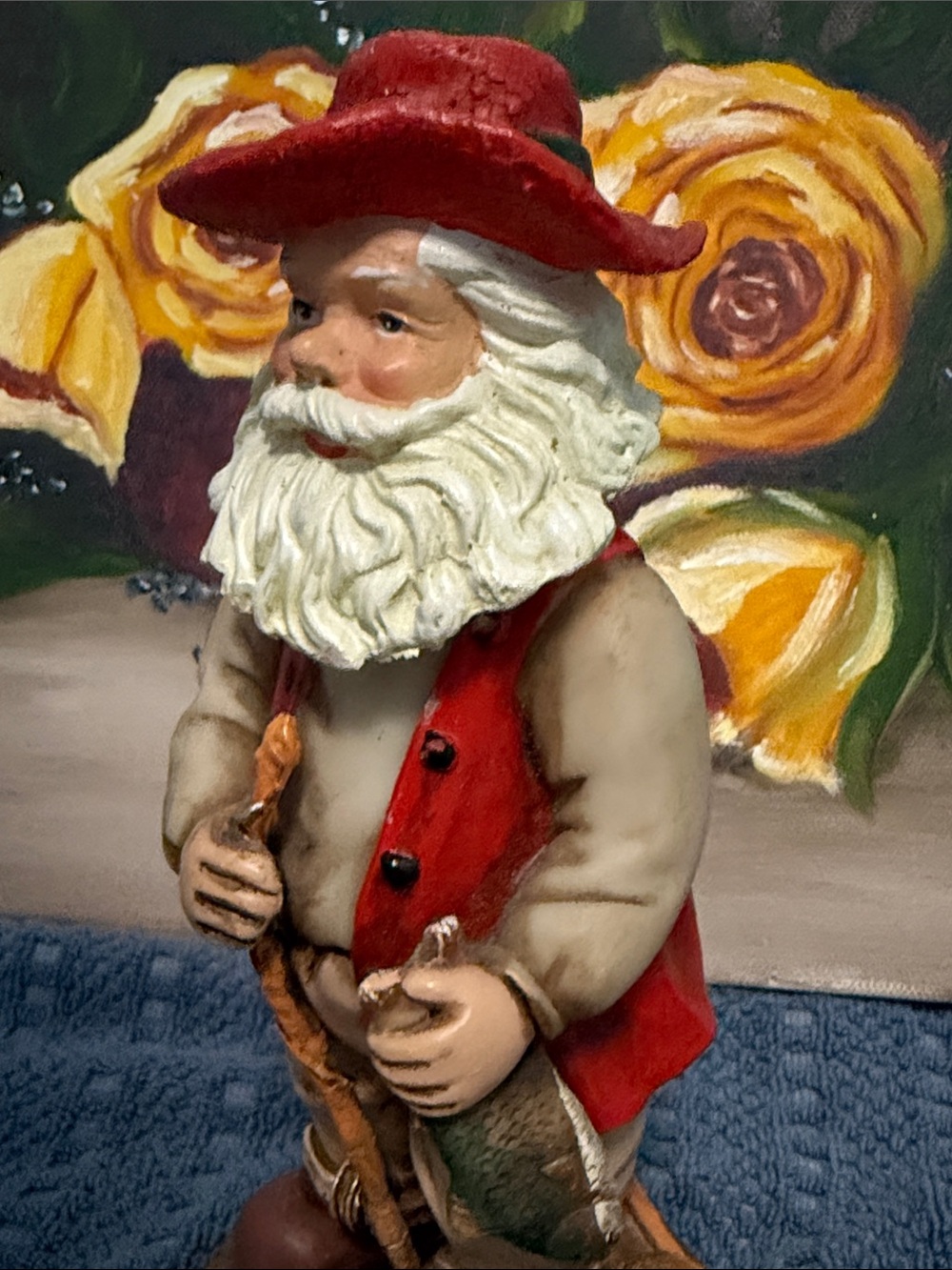 Fishing Santa Bobblehead . 2002